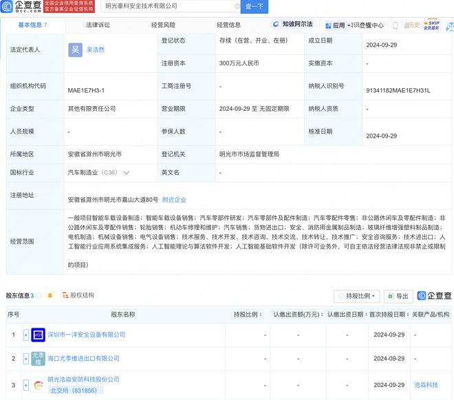浩淼科技攜手成立安全技術公司，布局AI業務新藍圖